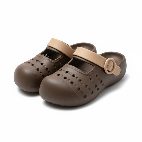 Chunky Mary Jane Buckle Clogs