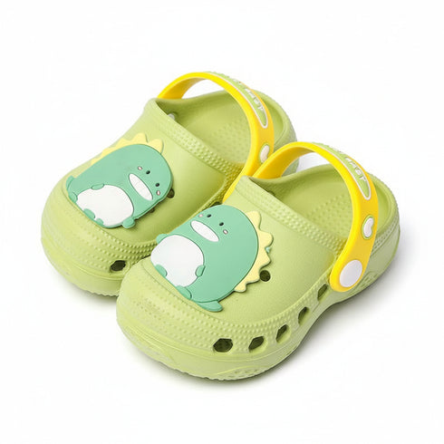 Playful Animal Charm Beach Clogs