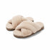 Crisscross Plush Cloud Slippers