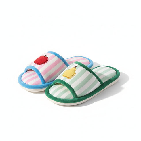 Fruit Patch Striped Home Slides