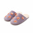 Tufted Fruit Decor Plush Slippers