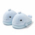 Whimsical Whale Plush Home Slippers