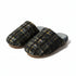 Chunky Plaid Lounge Slippers