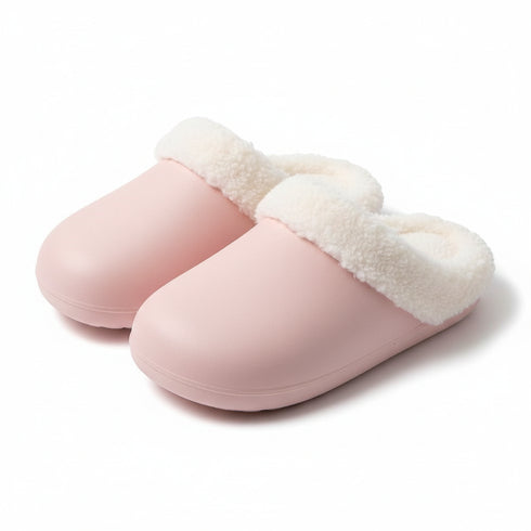 Cozy Waterproof Puffy Bread Slippers