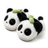 Bamboo Sprout Panda Plush Slippers