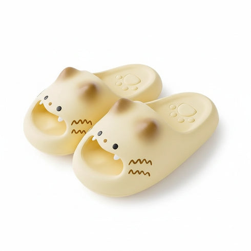 Quirky Cat Face Platform Slides