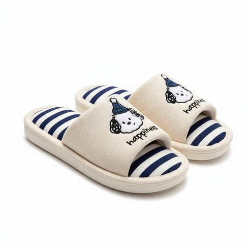 Pup Patch Stripe Slides