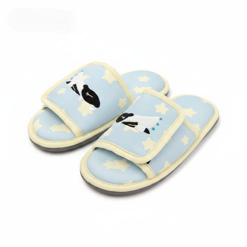 Dreamy Starry Adjustable Open-Toe Slides