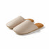 Quiet Minimal Closed-Toe Slippers