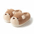 Snuggly Bear Face Plush Slippers