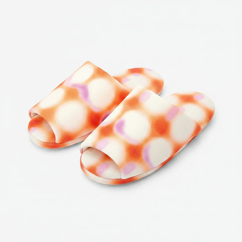 Breezy Watercolor Dot House Slippers