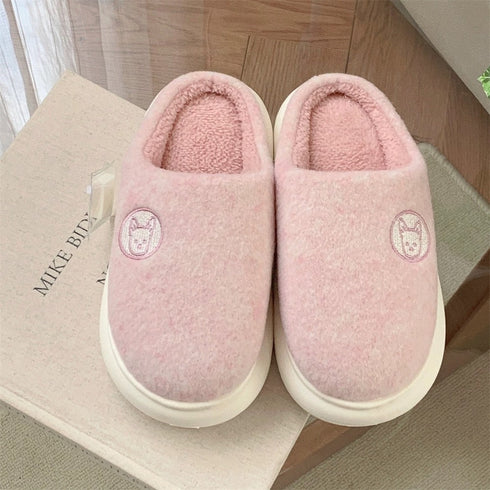 Puppy Patch Cozy House Slippers