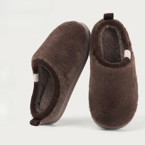 Cloud Walk Ribbed Plush Slippers