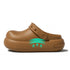 Puffy Bread Platform Fleece Clogs