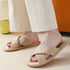 Jacquard Crossband Comfort Slides