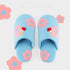 Tufted Flower Soft House Slippers
