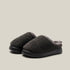Fuzzy Teddy Fleece Platform Slippers