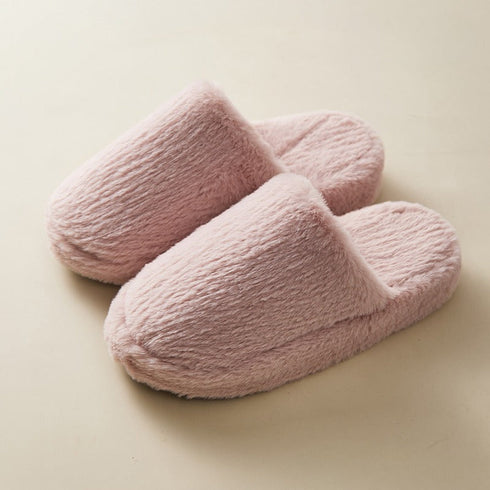 Plush Closed-Toe Cloud Slippers