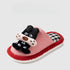 Funny Dog Checkered Warm Slippers