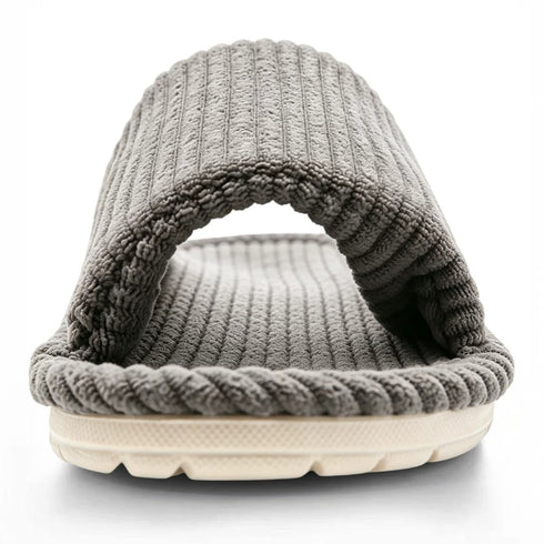 Cloudy Ribbed Arch Support Slides