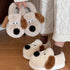 Puppy Snout Fuzzy House slippers