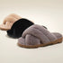 Crisscross Plush Cloud Slippers
