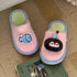 Playful Penguin Fish Fuzzy Slippers
