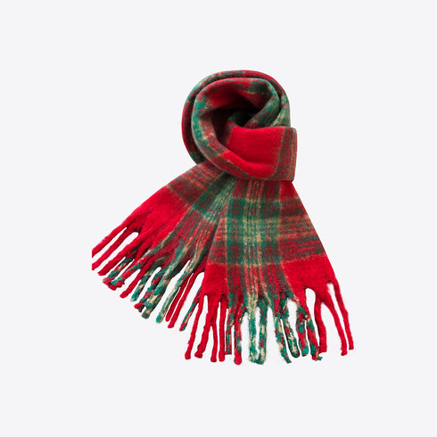 Rainbow Mohair Scarf