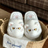 Grumpy Kitten Fuzzy House Slippers