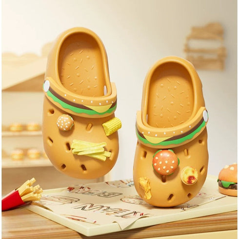 Yummy Fast Food Charm Clogs