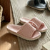 Cloudy Ribbed Arch Support Slides