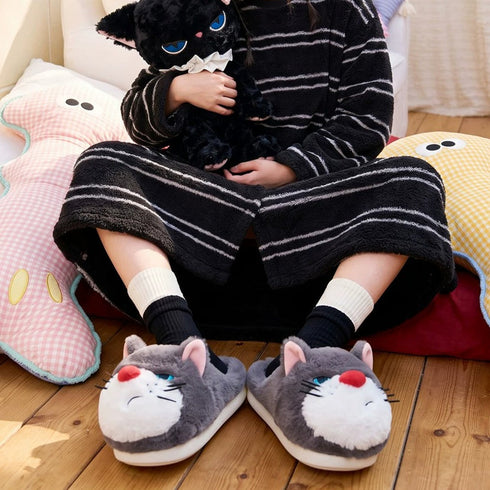 Grumpy Cat Plush Slippers