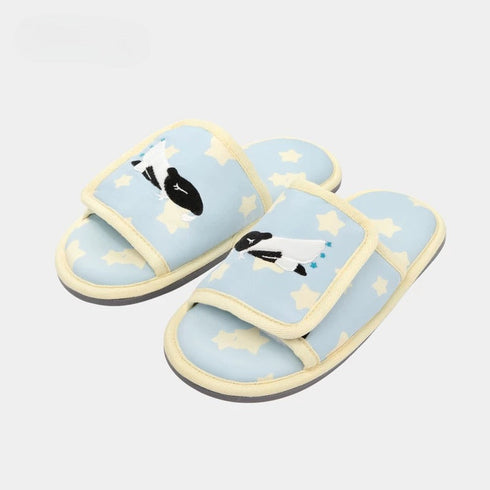 Dreamy Starry Adjustable Open-Toe Slides