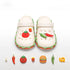 Novelty Burger Shaped Platform Clogs