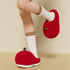 Apple Plush Stem Slippers