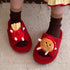 Burger and Fries Plush slippers
