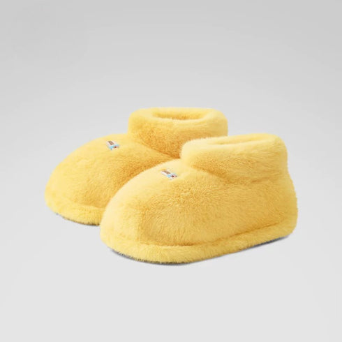 Plush Puffy Paw House Slippers