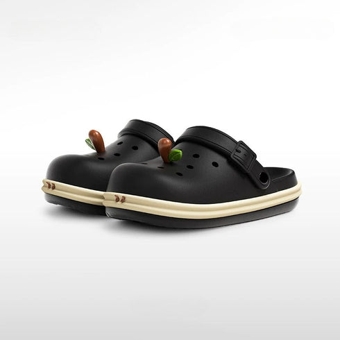 Apple Stem Chunky Platform Clogs