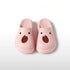 Quirky Marmot Face Platform Clogs