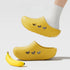Chunky Banana Cutout Platform Clogs