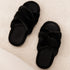 Twist Plush Cross-Band Slippers