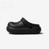 Puffy Bread Platform Fleece Clogs