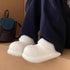 Puffy Shell Lined Winter Clogs