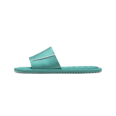 Satin Band Quilted Comfort Slides