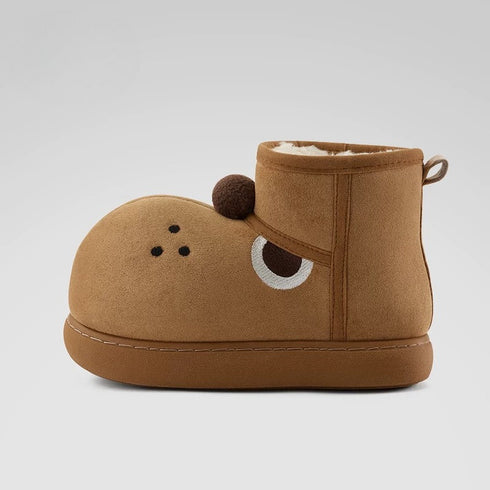 Grumpy Dog Fleece Snow Boots