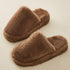Plush Closed-Toe Cloud Slippers
