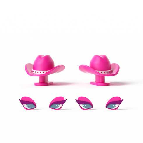 ครีบและตาตุ๊กตาสำหรับ Sharkicks Pro