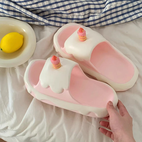 Whimsical Birthday Cake Candle Slides