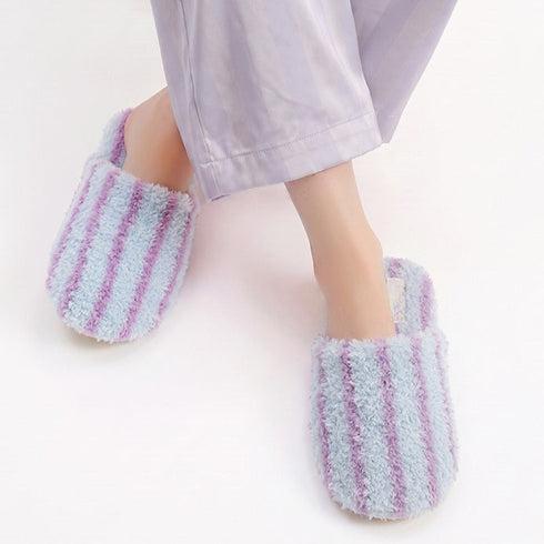 Plush Pillow Step House Slippers