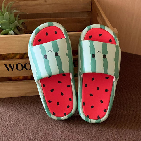 Smiley Watermelon Fruit Platform Slides